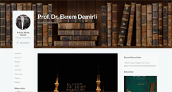Desktop Screenshot of ekremdemirli.com